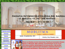 Tablet Screenshot of parafianieswin.pl